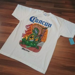 Cancun "change your whole latitude" tee